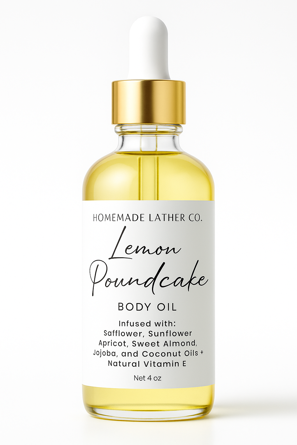 Lemon Pound Cake Body Oil