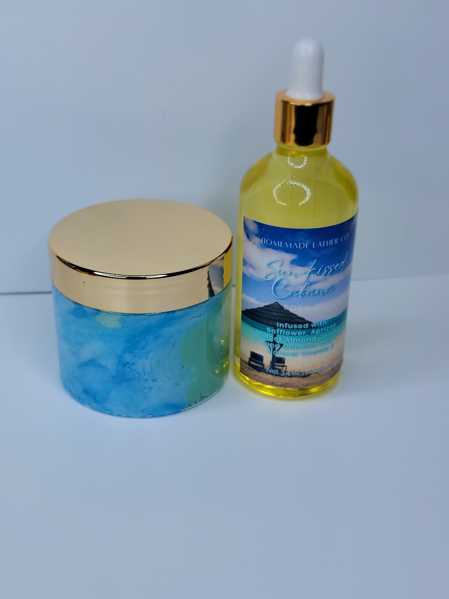 Sun-KissedCabana|Tropical Luxe Whipped Sugar Scrub