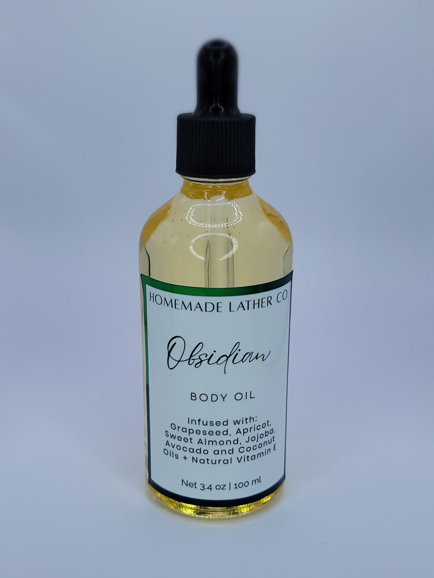 Obsidian Men’s Body Oil – The Gentlemen's REserve