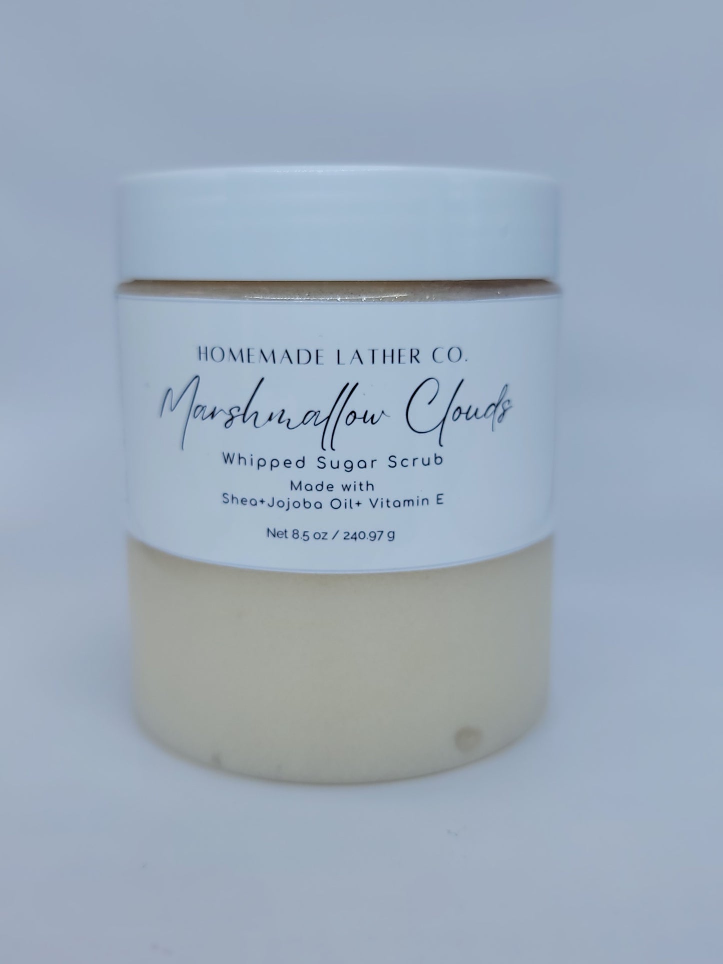 Marshmallow Cloud Whipped Sugar Scrub