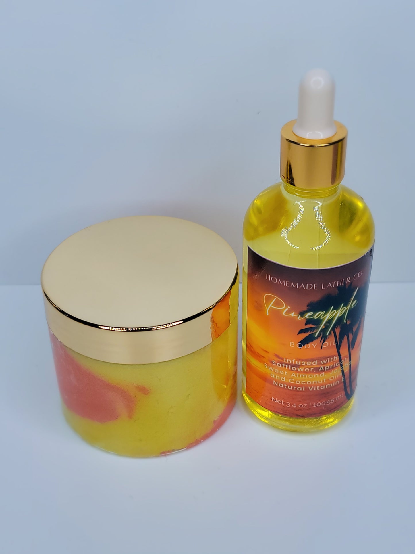 Pineapple |Tropical Luxe Whipped Sugar Scrub