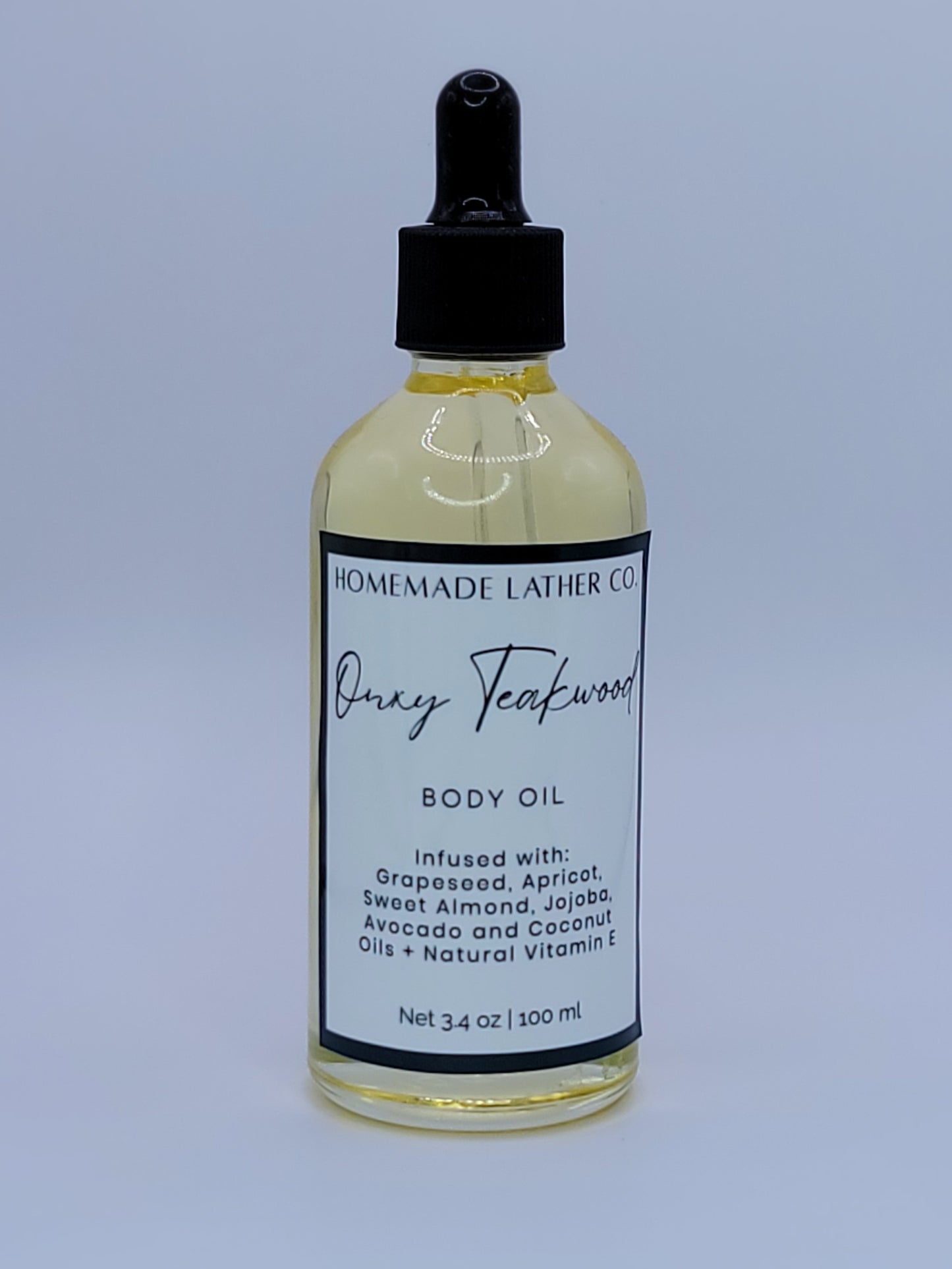 Onyx Teakwood Men’s Body Oil – The Gentlemen's Reserve