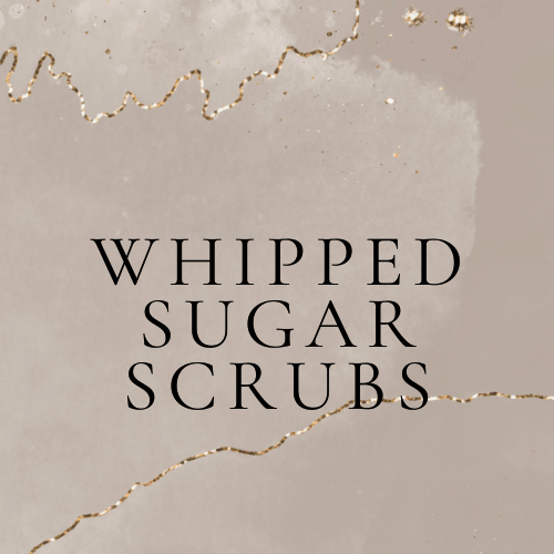 Whipped Sugar Scrubs