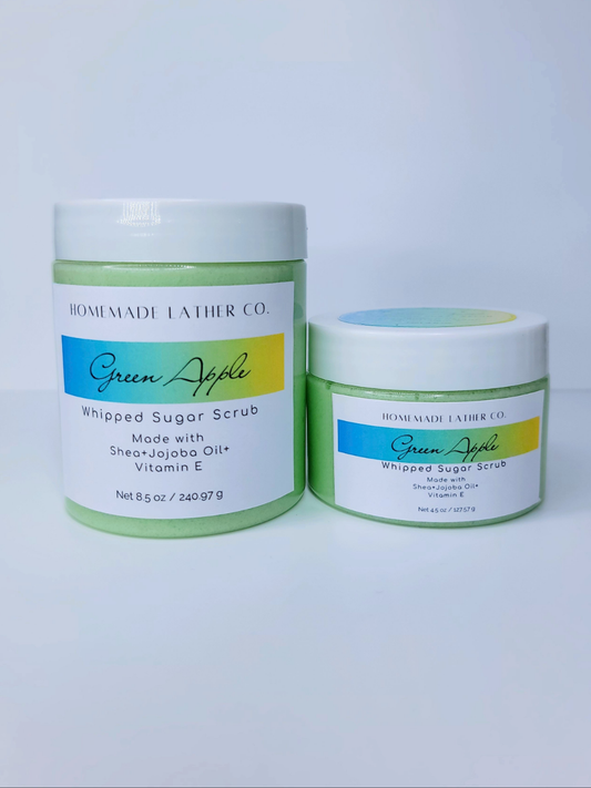 Green Apple Whipped Sugar Scrub