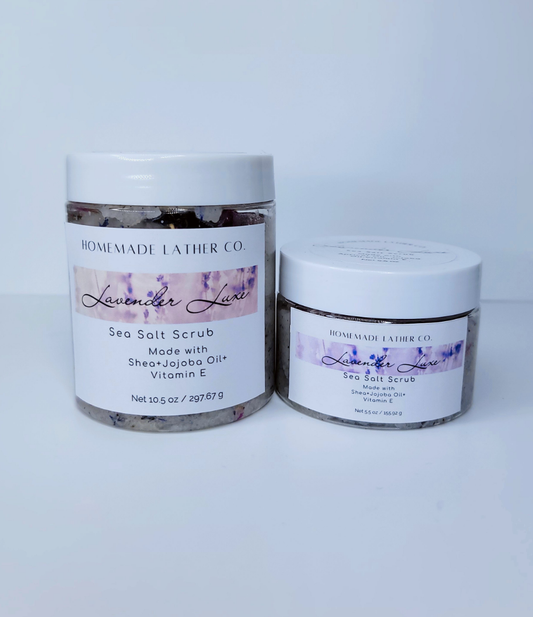 Lavender Luxe Sea Salt Scrub