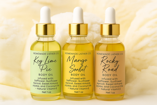 Sundae Funday Body Oil Trio Set