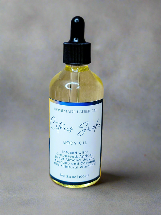 Citrine Smoke Body Oil