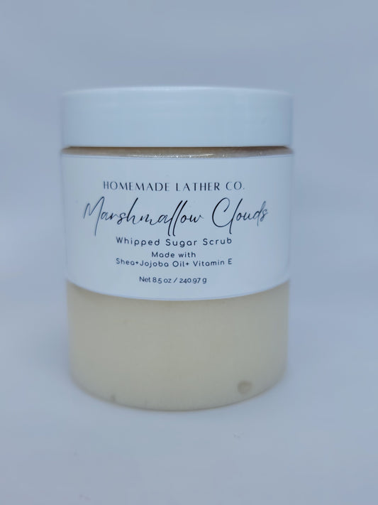Marshmallow Cloud Whipped Sugar Scrub