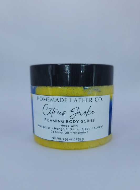 Citrus Smoke Foaming Body Scrub – The Gentleman’s Reserve