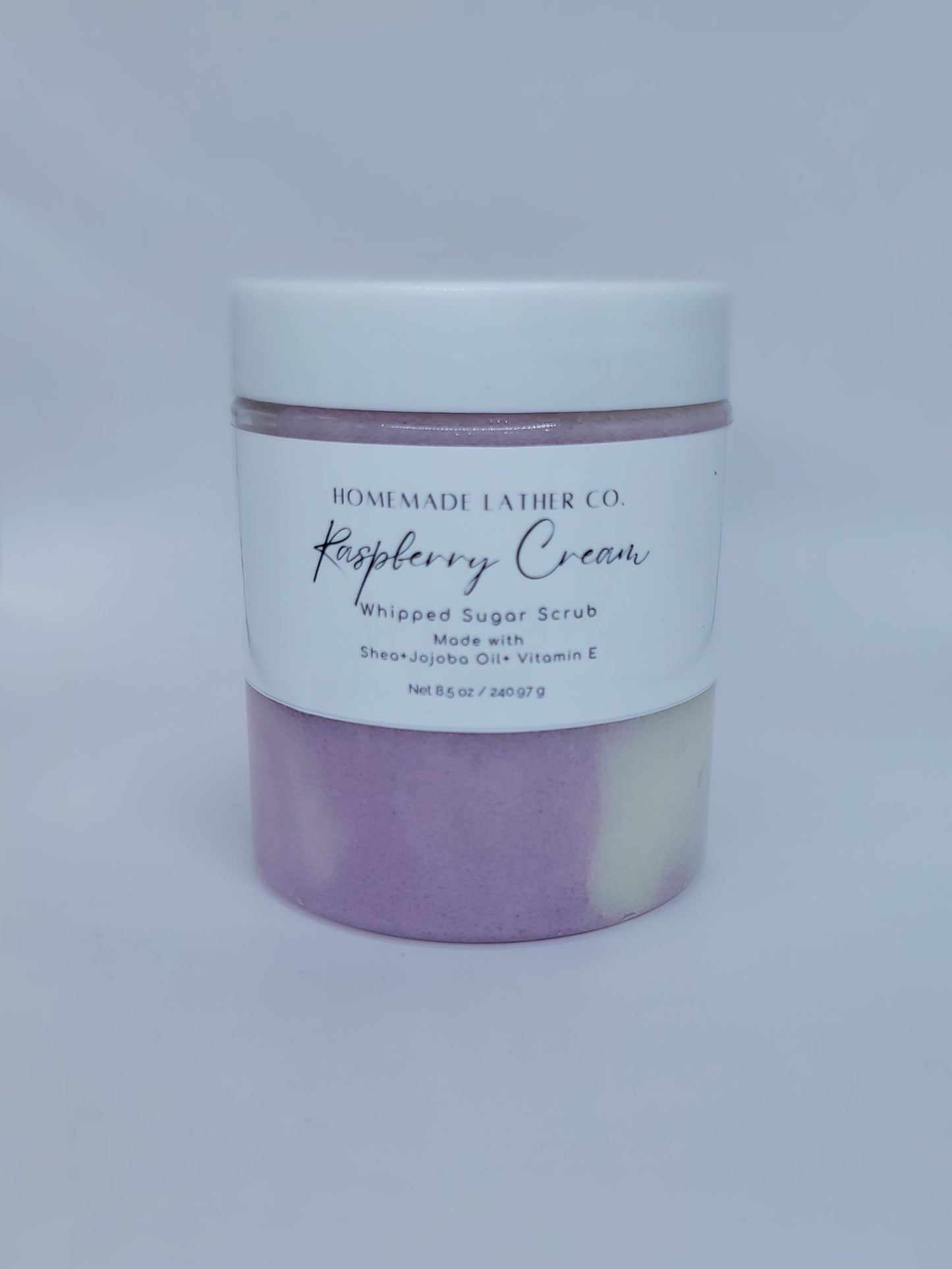 Raspberry Cream Whipped Sugar Scrub
